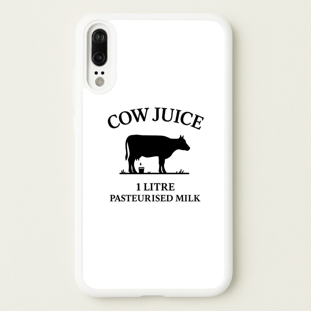 Cow Juice  - Clarkson's Farm Phone Case for Huawei P20
