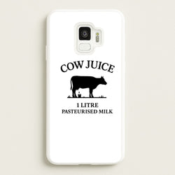 Cow Juice  - Clarkson's Farm Phone Case for Galaxy S9