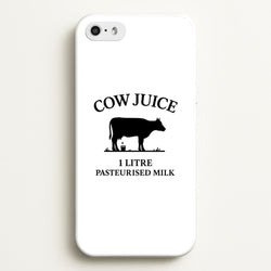 Cow Juice  - Clarkson's Farm Phone Case for iPhone 5 / 5s / SE 2016