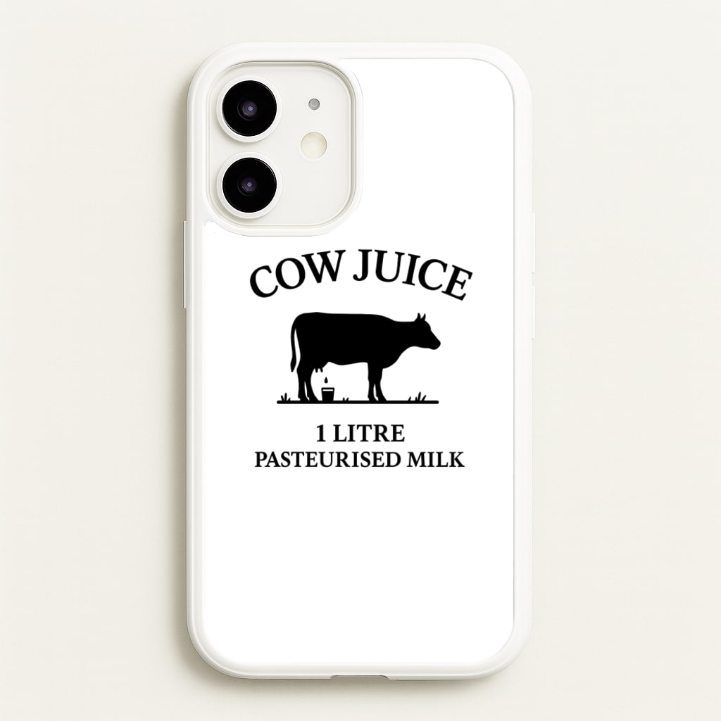 Cow Juice  - Clarkson's Farm Phone Case for iPhone 12 / 12 Pro
