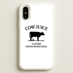 Cow Juice  - Clarkson's Farm Phone Case for iPhone X / XS