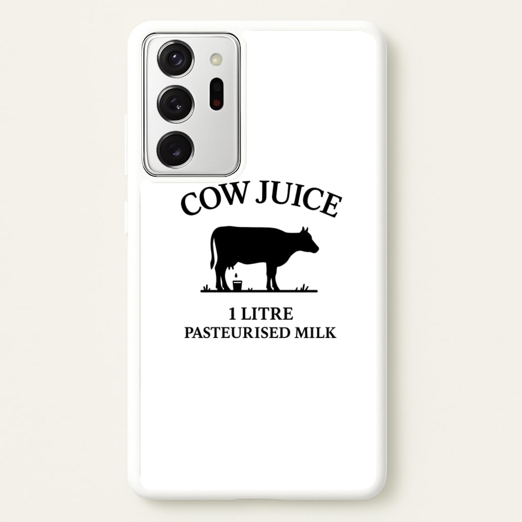 Cow Juice  - Clarkson's Farm Phone Case for Galaxy Note 20 Ultra