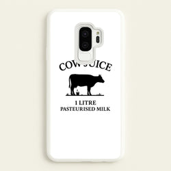Cow Juice  - Clarkson's Farm Phone Case for Galaxy S9 Plus