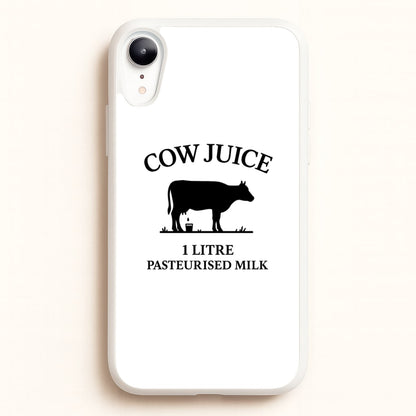 Cow Juice  - Clarkson's Farm Phone Case for iPhone XR