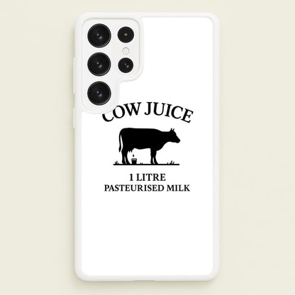 Cow Juice  - Clarkson's Farm Phone Case for Galaxy S22 Ultra