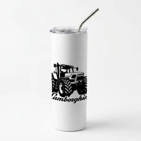 Lambo Tractor Skinny Tumbler
