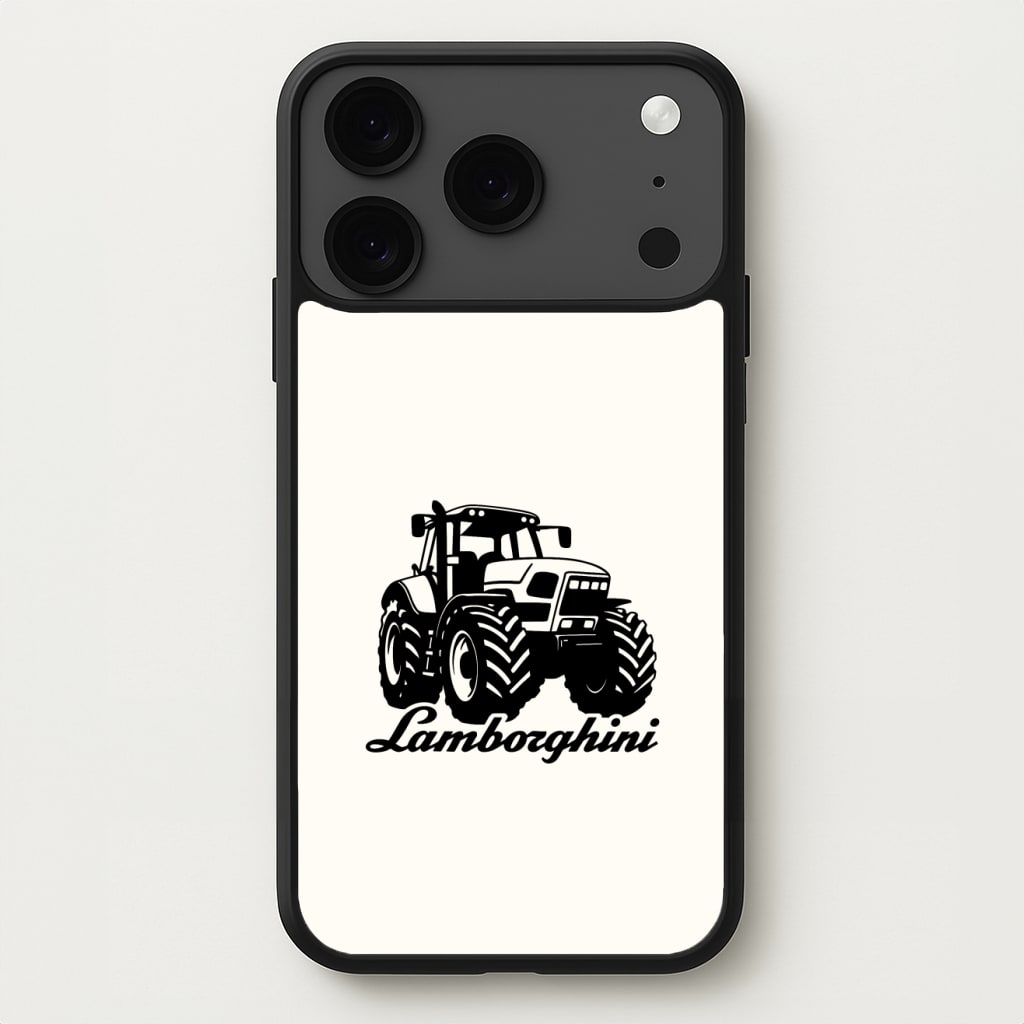 Lambo Tractor Phone Case for iPhone 17 Pro