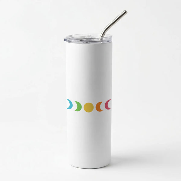 Band Moon Cycle Skinny Tumbler