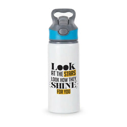 Look At The Stars Active Water Bottle - Blue