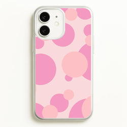 Pink Bubble Pattern   - Abstract Patterns Phone Case for iPhone 11