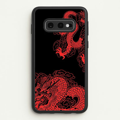 Red Dragon  - Dragon Phone Case for Galaxy S10e