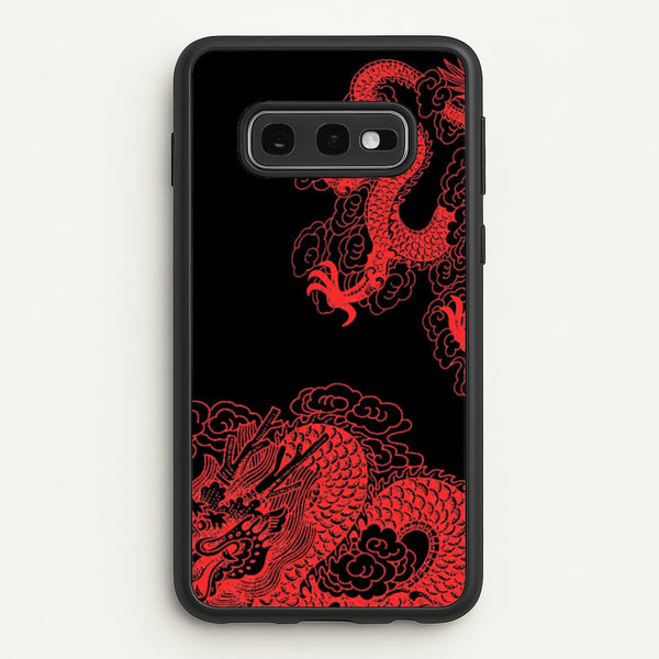 Red Dragon  - Dragon Phone Case for Galaxy S10e