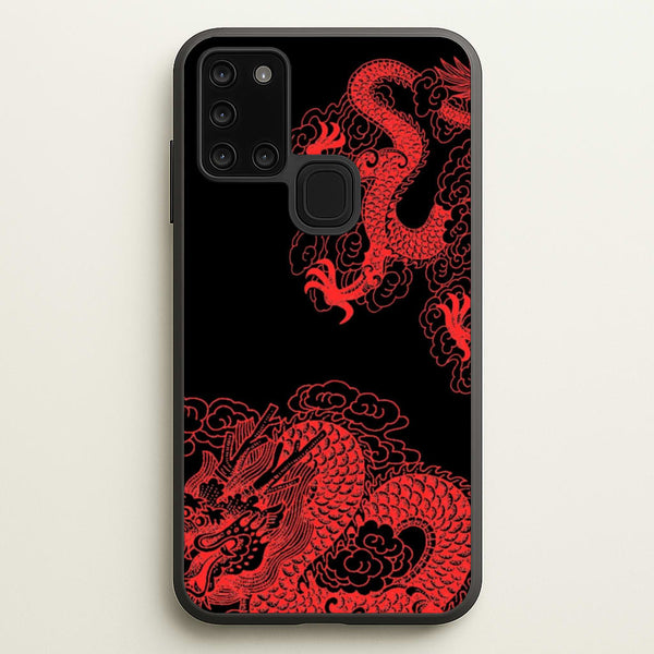 Red Dragon  - Dragon Phone Case for Galaxy A21s