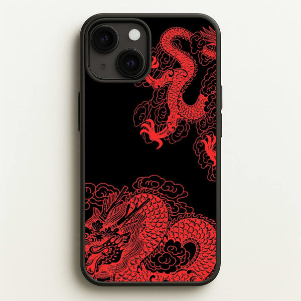 Red Dragon  - Dragon Phone Case for iPhone 13