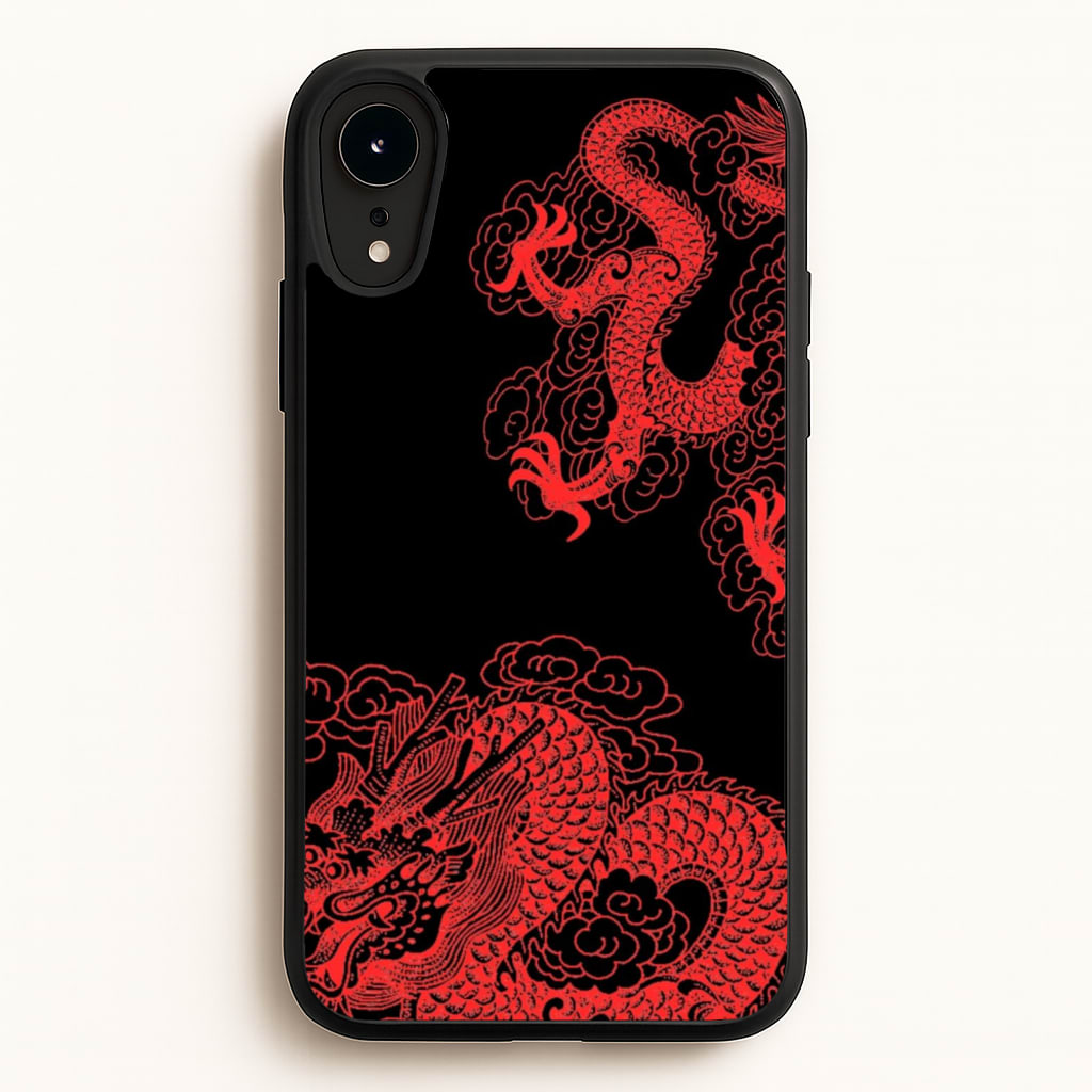 Red Dragon  - Dragon Phone Case for iPhone XR