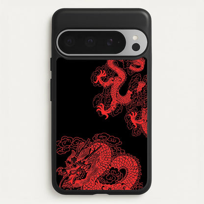 Red Dragon  - Dragon Phone Case for Google Pixel 9 Pro XL