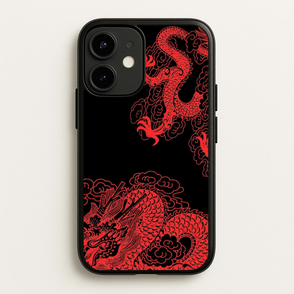Red Dragon  - Dragon Phone Case for iPhone 12 Mini