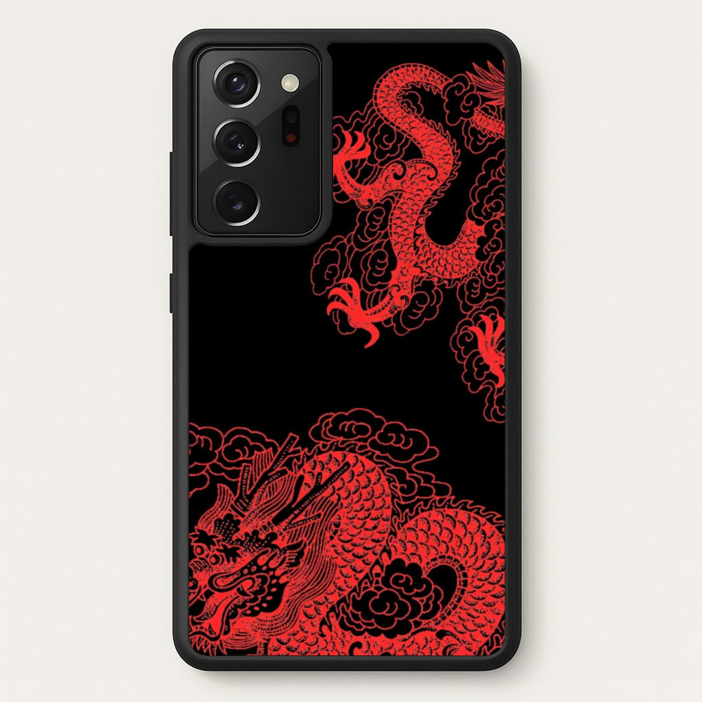 Red Dragon  - Dragon Phone Case for Galaxy Note 20 Ultra