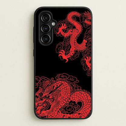 Red Dragon  - Dragon Phone Case for Galaxy A54