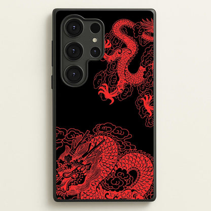 Red Dragon  - Dragon Phone Case for Galaxy S25 Ultra