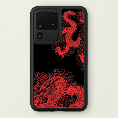 Red Dragon  - Dragon Phone Case for Galaxy S20 Ultra