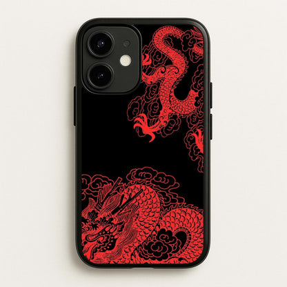 Red Dragon  - Dragon Phone Case for iPhone 12 / 12 Pro