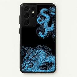 Blue Dragon  - Dragon Phone Case for Galaxy S21 Ultra