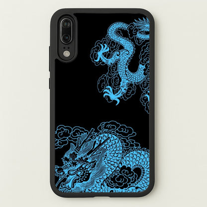Blue Dragon  - Dragon Phone Case for Huawei P20