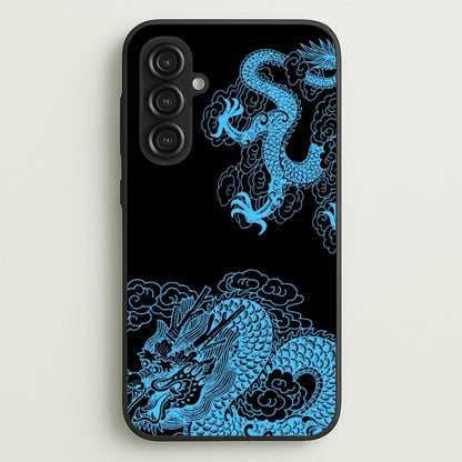 Blue Dragon  - Dragon Phone Case for Galaxy S23FE