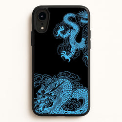 Blue Dragon  - Dragon Phone Case for iPhone XR