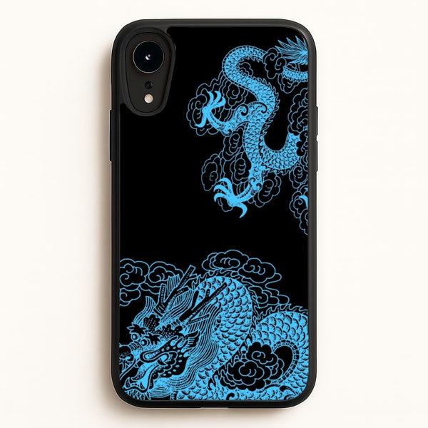 Blue Dragon  - Dragon Phone Case for iPhone XR
