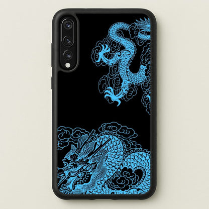 Blue Dragon  - Dragon Phone Case for Huawei P20 Pro