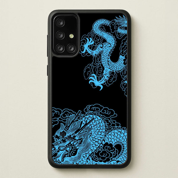 Blue Dragon  - Dragon Phone Case for Galaxy A71