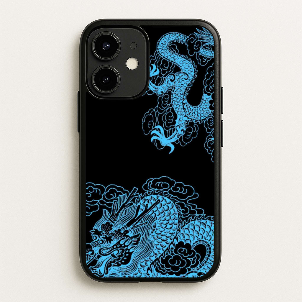 Blue Dragon  - Dragon Phone Case for iPhone 12 Mini