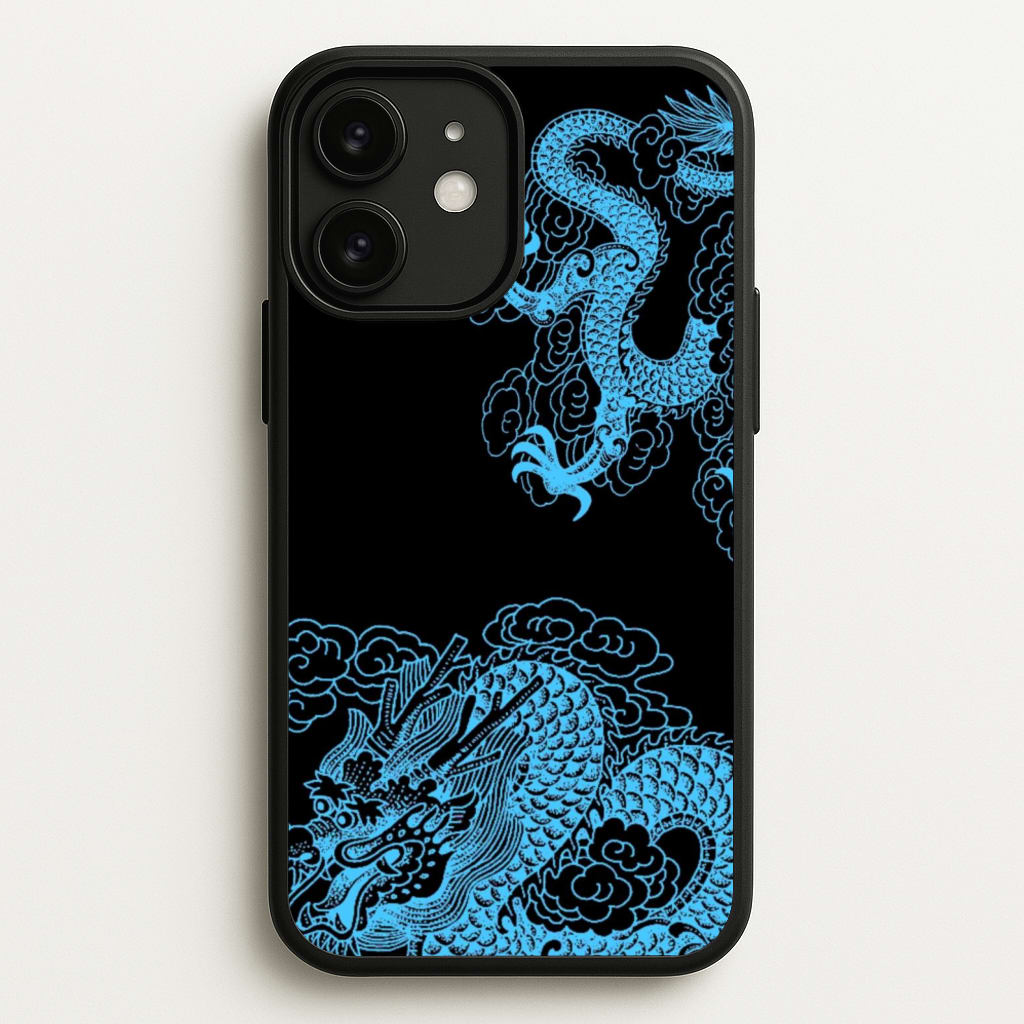 Blue Dragon  - Dragon Phone Case for iPhone 11