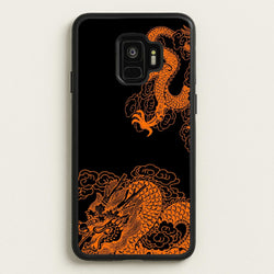 Orange Dragon  - Dragon Phone Case for Galaxy S9