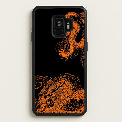 Orange Dragon  - Dragon Phone Case for Galaxy S9