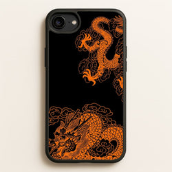 Orange Dragon  - Dragon Phone Case for iPhone 6 / 7 / 8 / SE