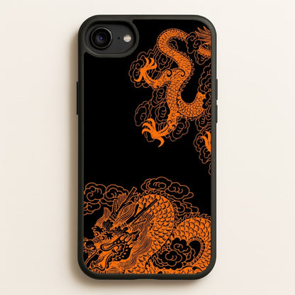 Orange Dragon  - Dragon Phone Case for iPhone 6 / 7 / 8 / SE