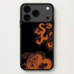 Orange Dragon Phone Case for iPhone 17 Pro Max