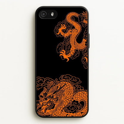 Orange Dragon  - Dragon Phone Case for iPhone 5 / 5s / SE 2016
