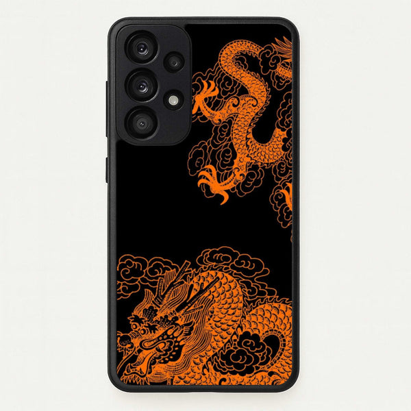 Orange Dragon  - Dragon Phone Case for Galaxy A33