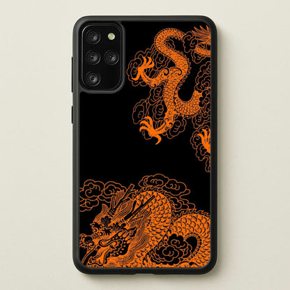 Orange Dragon  - Dragon Phone Case for Galaxy S20 Plus