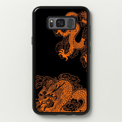 Orange Dragon  - Dragon Phone Case for Galaxy S8