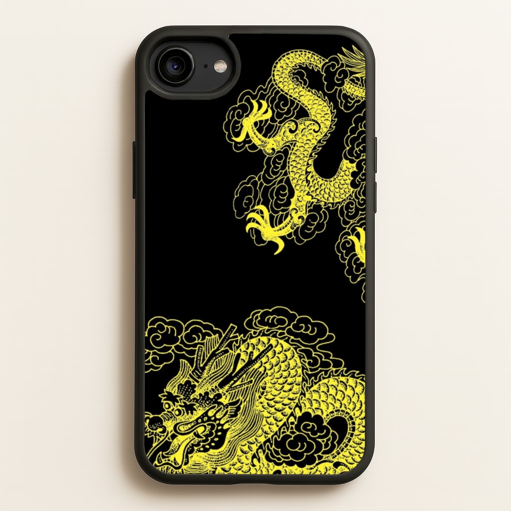 Yellow Dragon  - Dragon Phone Case for iPhone 6 / 7 / 8 / SE