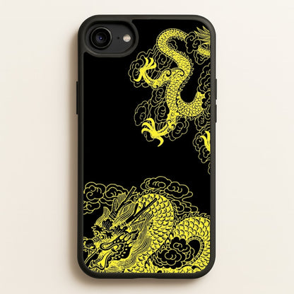 Yellow Dragon  - Dragon Phone Case for iPhone 6 / 7 / 8 / SE