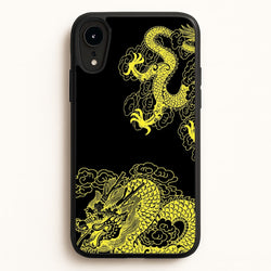 Yellow Dragon  - Dragon Phone Case for iPhone XR