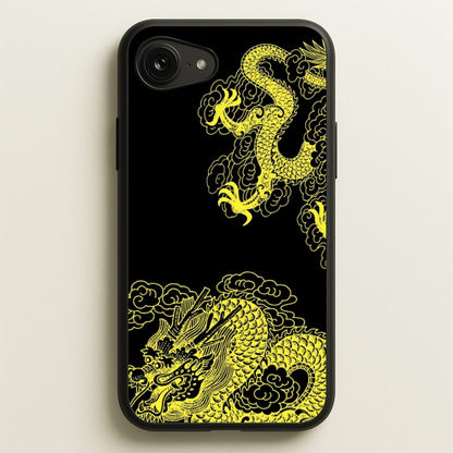 Yellow Dragon  - Dragon Phone Case for iPhone 16e