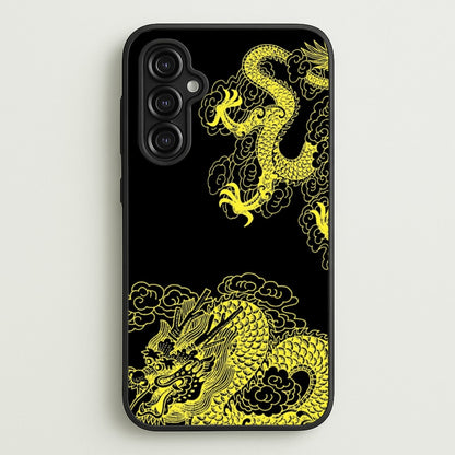 Yellow Dragon  - Dragon Phone Case for Galaxy A14