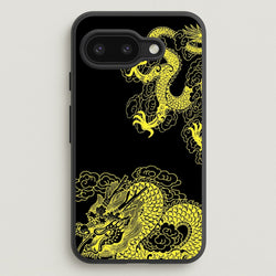 Yellow Dragon  - Dragon Phone Case for Google Pixel 9a